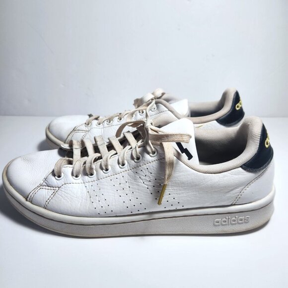 Adidas Advantage Pokemon Sneakers White Leather Trainers FW6670 Mens Size 9.5 - Picture 13 of 16